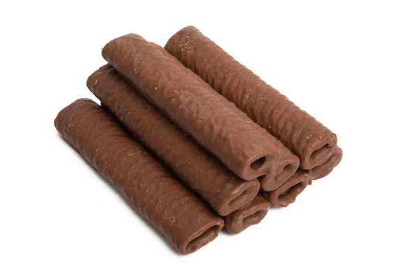 Шоколад rolls — стокове фото