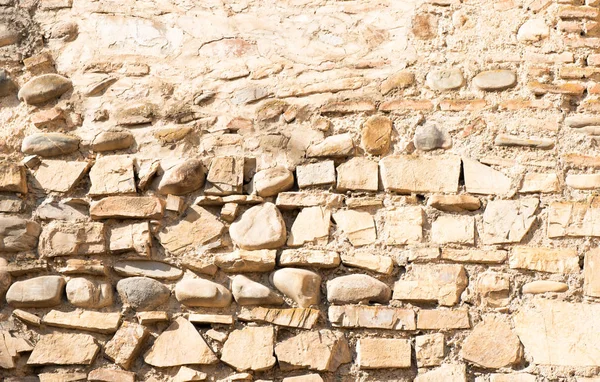 옛 석조 벽의 배경 — 스톡 사진