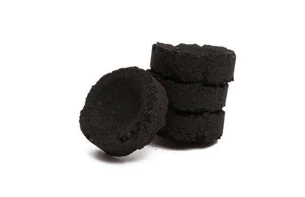 Coal for hookah isolated — Stock Photo, Image