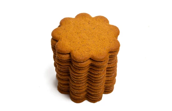 Fiore cookie isolato — Foto Stock