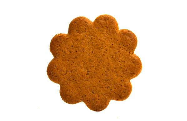 Flower cookie isolated — Stock Photo, Image