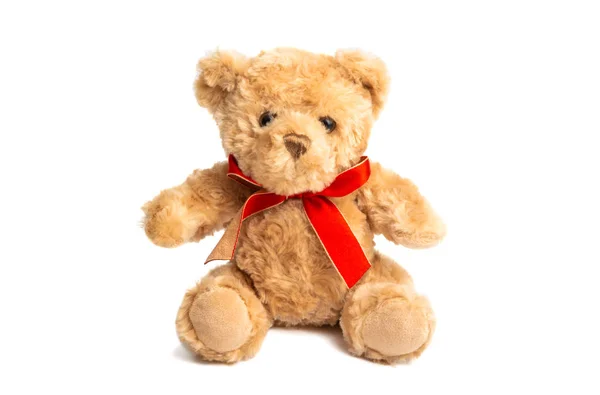 Soft bear toy isolated Stock Picture