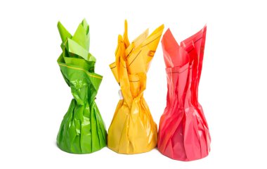 Pakette çikolatalı şekerler 