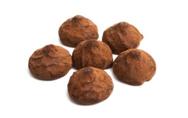 izole çikolata truffles