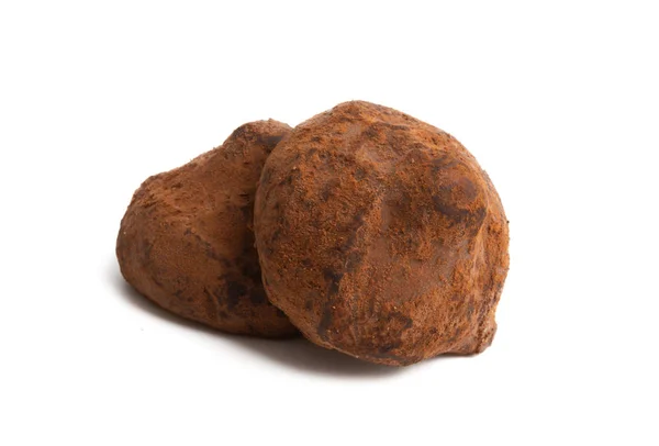 Σοκολάτα τρούφες, απομονωμένο — Φωτογραφία Αρχείου