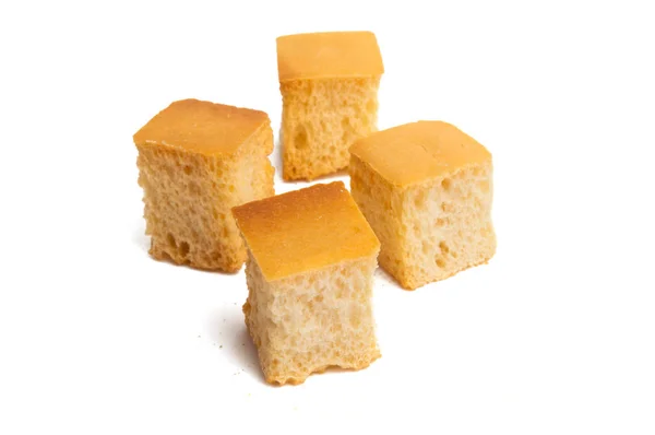 Crackers Isolated White Background — Stock Photo, Image
