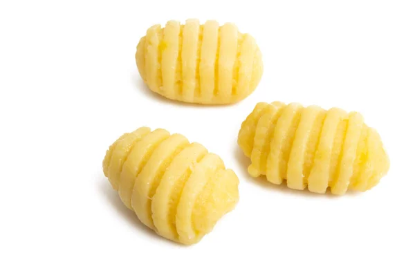 Картофельные Ньокки Белом Фоне — стоковое фото