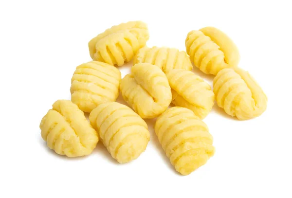 Kartoffelgnocchi Isoliert Auf Weißem Hintergrund — Stockfoto