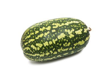 Beyaz arkaplanda karpuz izole