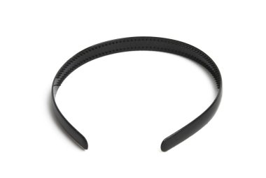 saç halkası beyaz arkaplanda izole edildi