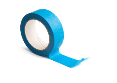 Maske bandı beyaz arkaplanda izole edildi