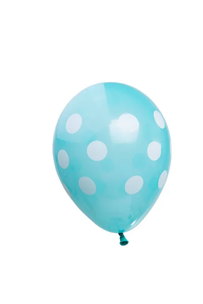 Balões Hélio Isolados Backgroun Branco — Fotografia de Stock