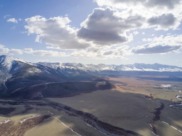 アルタイ山脈。美しい高原の風景です。ロシア。シベリア. — ストック写真