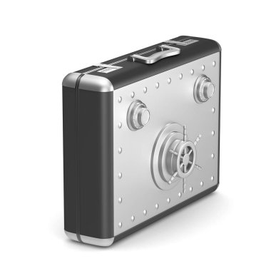 Dava beyaz arka plan üzerinde. izole 3d çizim