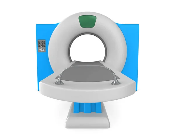 Scanner Tomography White Background Isolated Illustration — Stock Photo, Image