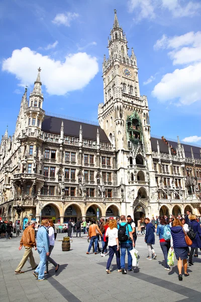 New city hall at Marienplatz