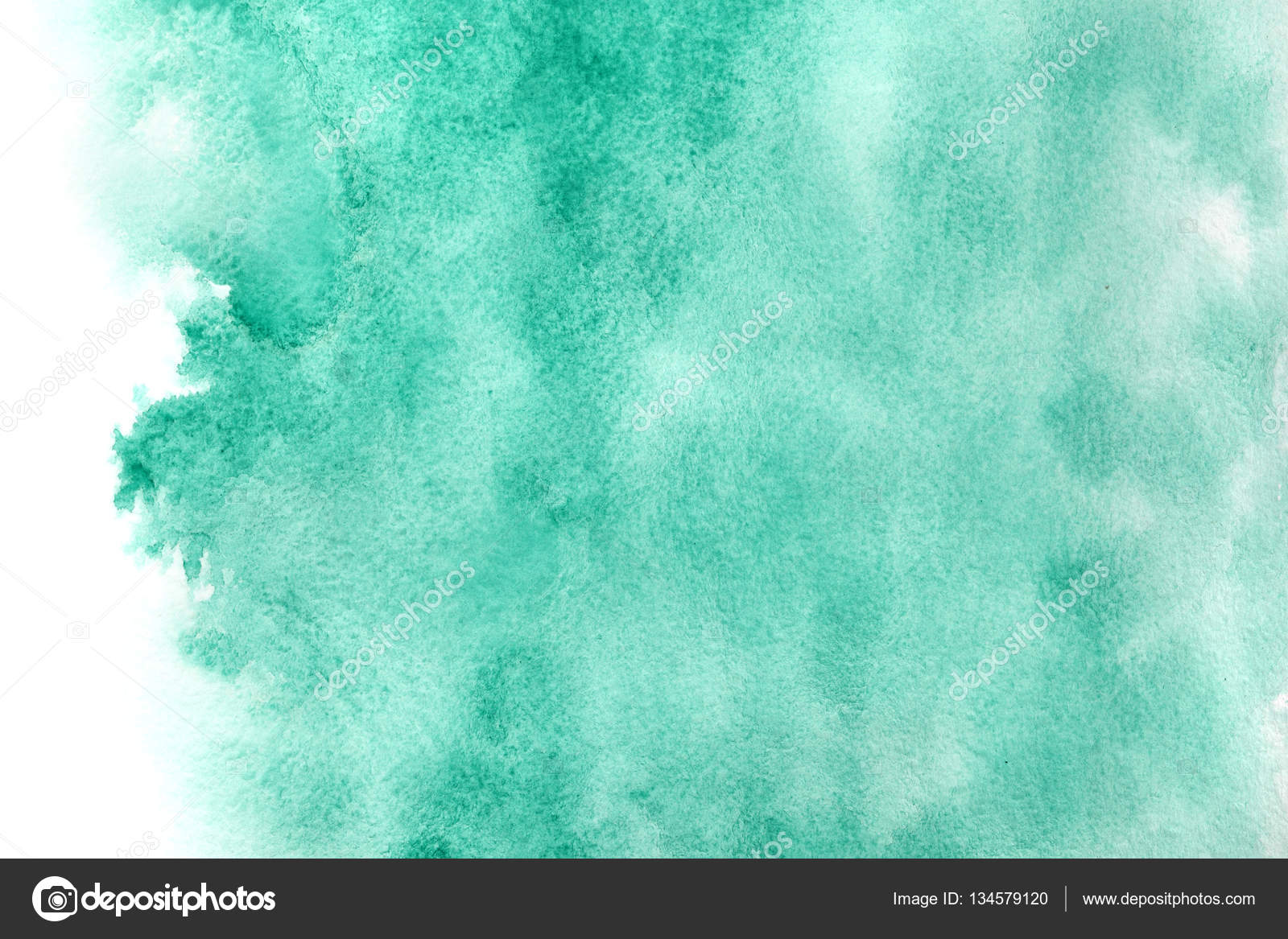 Green watercolor background — Stock Photo © Zoooom #134579120