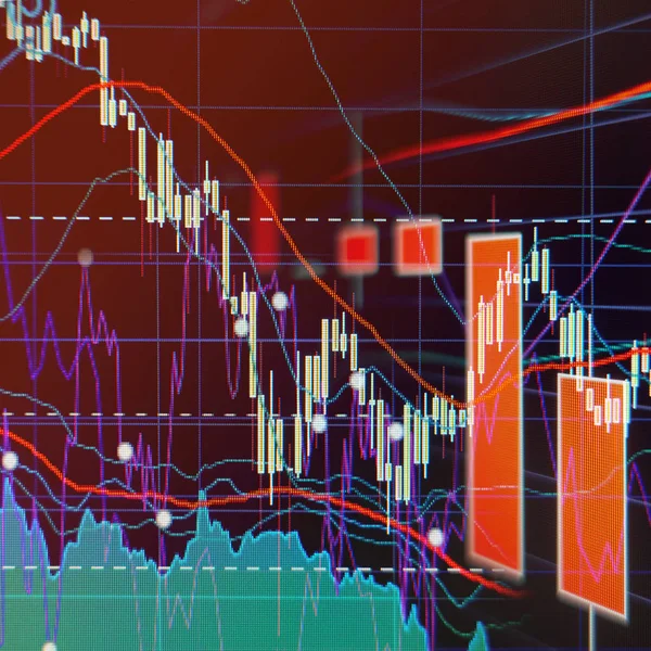 Bear Market -  Stock market graphs and charts