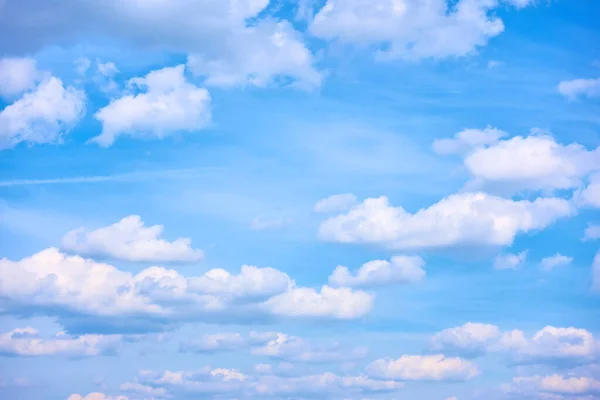 Picturesque summer sky with clouds. Cloudscape, sky only