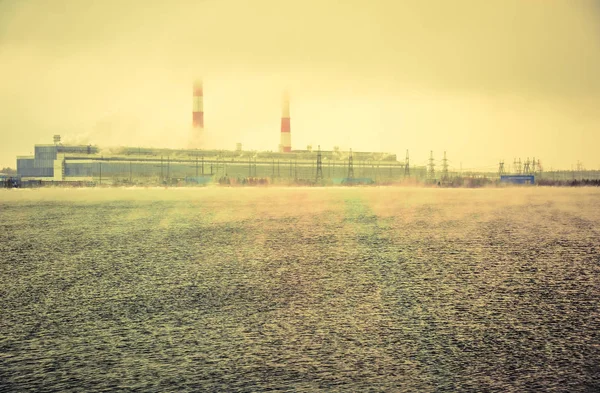 Gaz santrali — Stok fotoğraf