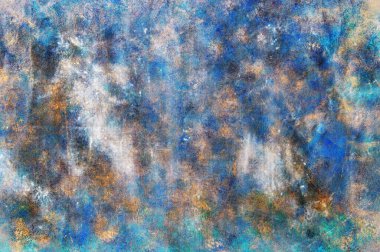 Güzel soyut grunge dekoratif sıva duvar arka planı. Sanat stilize edilmiş doku afişi. Klasik alçı dokusu. Sert vuruşlar. Renkli.