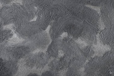 Duvar yüzeyi soyut grunge dekoratif sıva arka planı. Sanat stilize edilmiş doku afişi. Klasik alçı arka plan. İnanılmaz koyu bir duvar kağıdı. Beton desenli döşeme .