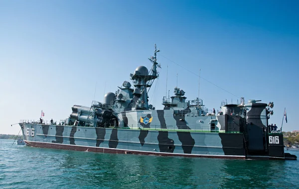 Sevastopol Crimea Ukraine Maj 2013 Korweta Rakietowa Samum 616 Flota — Zdjęcie stockowe