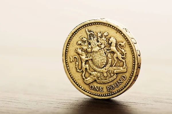 Pound GBP coin — Stock Photo, Image