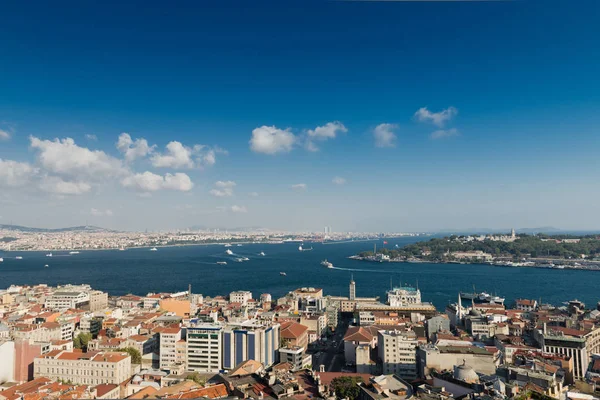 Живописный вид на Стамбул — стоковое фото