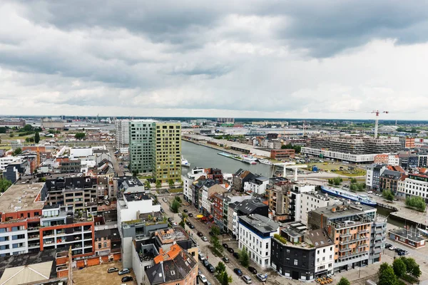 Antwerp, Antwerpen harbor — Stock Fotó