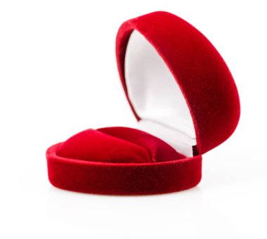 Kırmızı güzel mücevher kutusu  