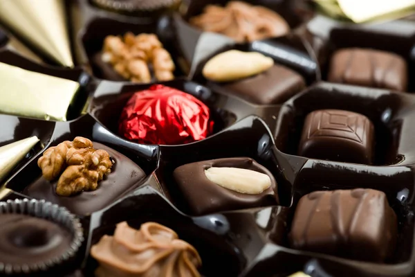 Assorted Chocolate candies — Stock Photo, Image