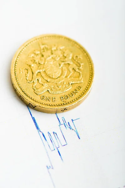 Moneda de una libra —  Fotos de Stock