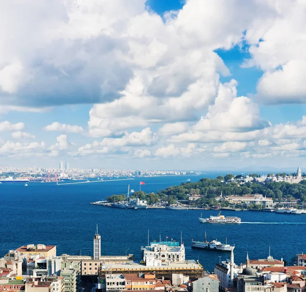 Güzel Istanbul manzarası — Stok fotoğraf
