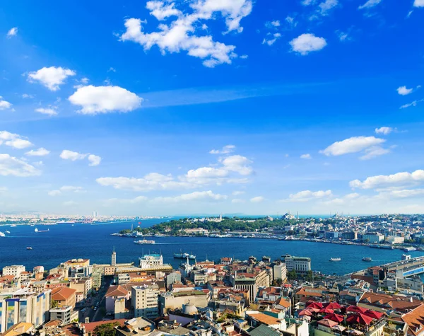 Nádherné panorama Istanbulu — Stock fotografie