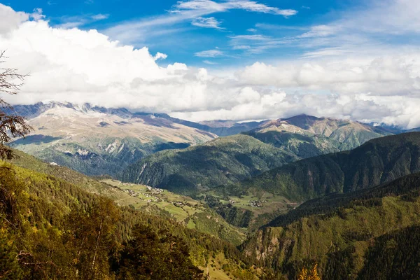 Montagne, paysage, Géorgie — Photo