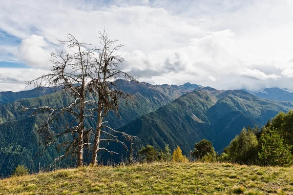 Berge, Landschaft, Georgien — Stockfoto