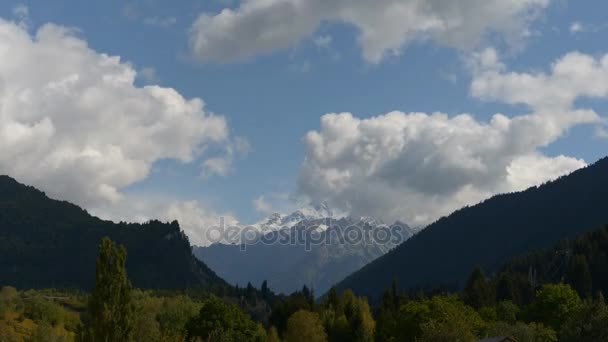 Hermosa Naturaleza Svaneti Georgia — Vídeo de stock