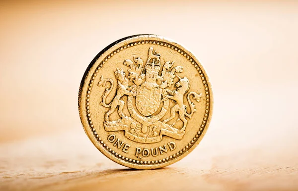 Pound GBP coin — Stock Photo, Image