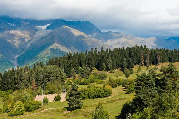 Natursköna Kaukasus Bergslandskap Georgien — Stockfoto