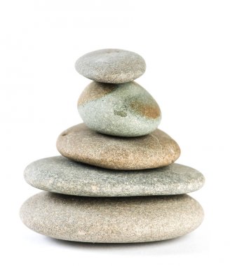 Zen çakıl denge. Spa ve sağlık kavramı