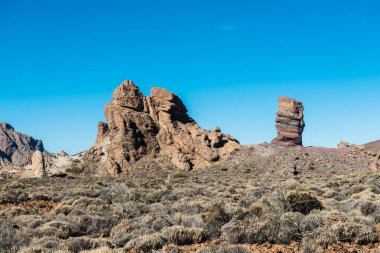 Tenerife 'deki Teide Ulusal Parkı' nda Rock