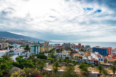 Puerto de la Cruz'daki Panoraması