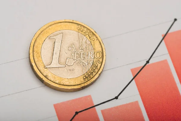 Rate of euro — Stock Photo, Image