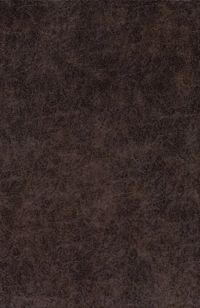 Dark Brown Leather High Resolution Piece Leather Texture — Stock Photo, Image