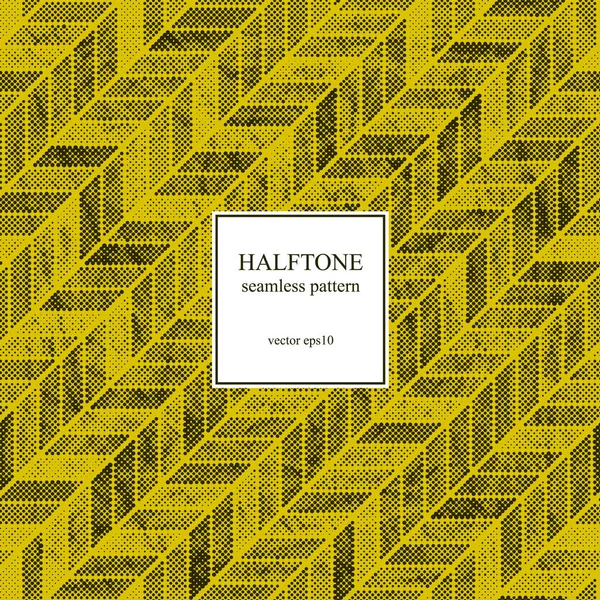 Halftone sildebensmønster – Stock-vektor