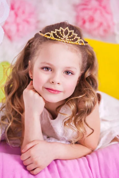 Küçük güzel prenses — Stok fotoğraf