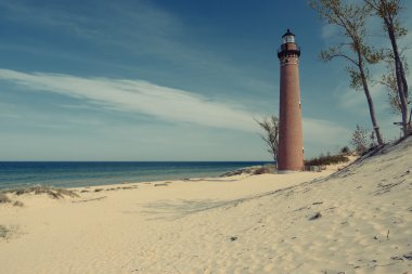 Sable noktası deniz feneri