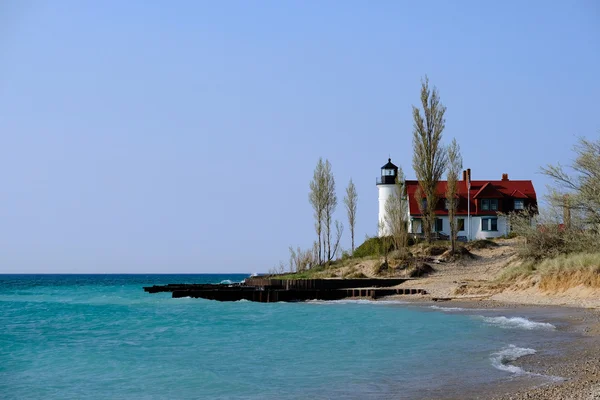 Point Betsie Lighthouse — Fotografie, imagine de stoc