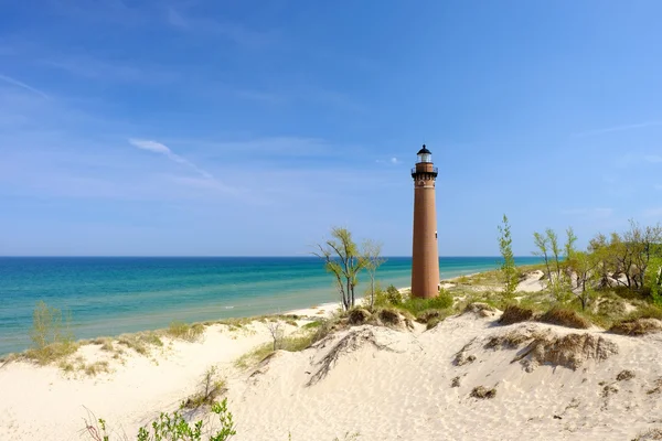 Farol de ponto de zibelina — Fotografia de Stock